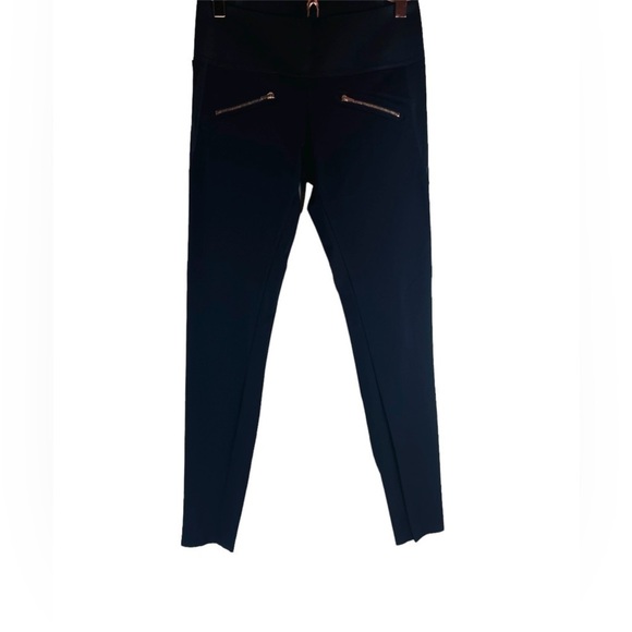 Aday Throw and Roll Leggings Black Full Length Size Small - Picture 2 of 7